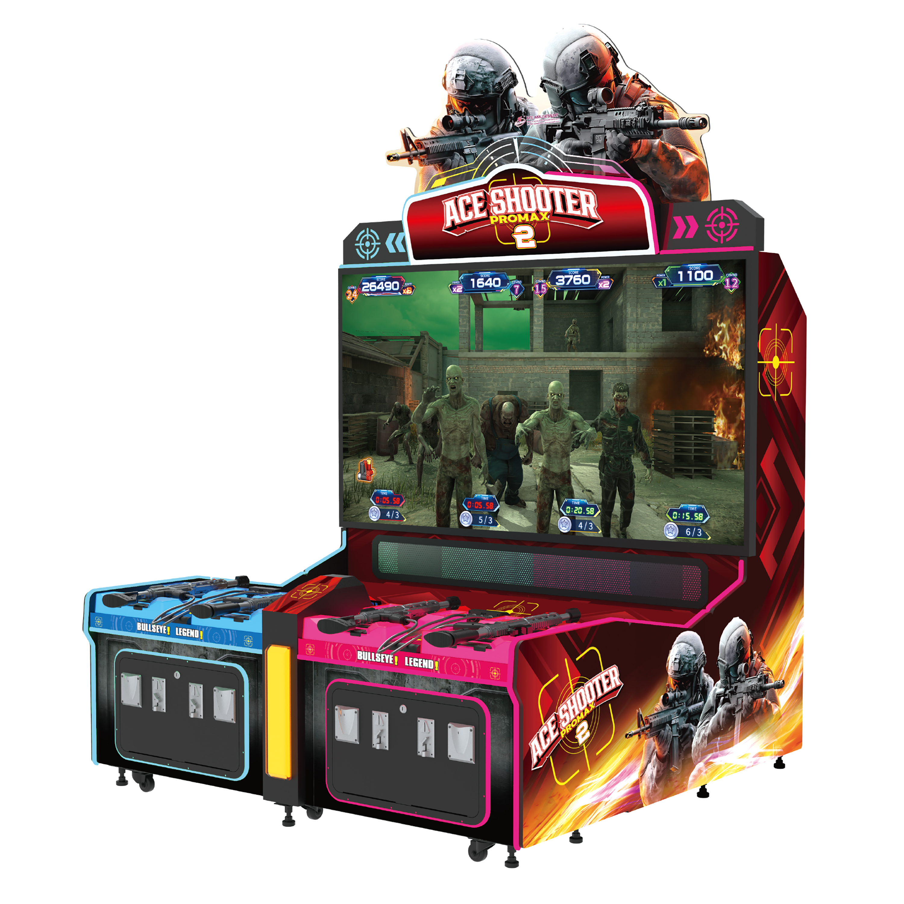 レアレトロ　第一次世界大戦ゲーム　「ACE of ACES」 2点セット Ace Shooter Promax 2 | New & Hot Game Machines | ACE Amusement